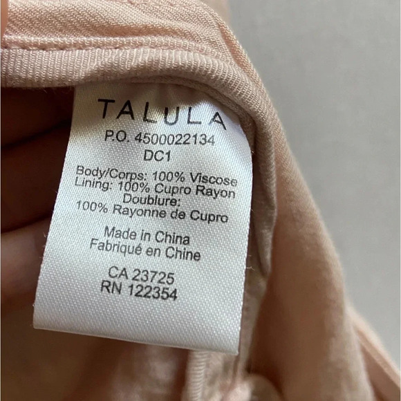Talula Aritzia Baby Pink Kent Open Blazer Sz  8 - Picture 6 of 8